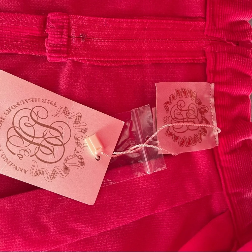The Beaufort Bonnet Company Girls pink Corduroy Mini Skirt Size 5 Holiday Outfit
